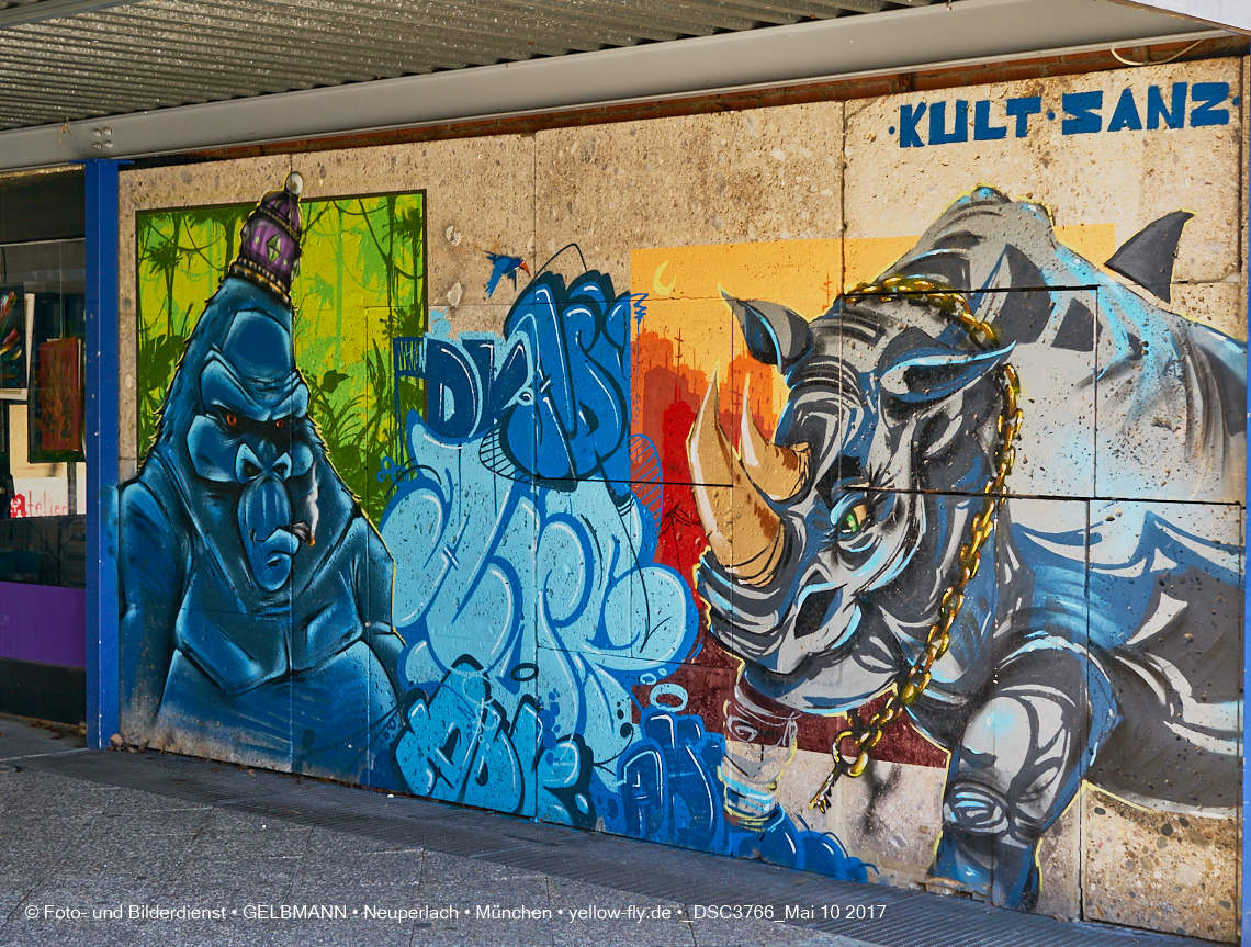 21.03.2017 - Abrissbaustelle Quiddezentrum in Neuperlach